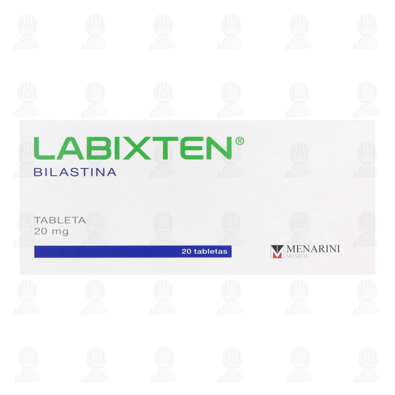 Labixten 20 mg, 20 Tabletas. image number 1