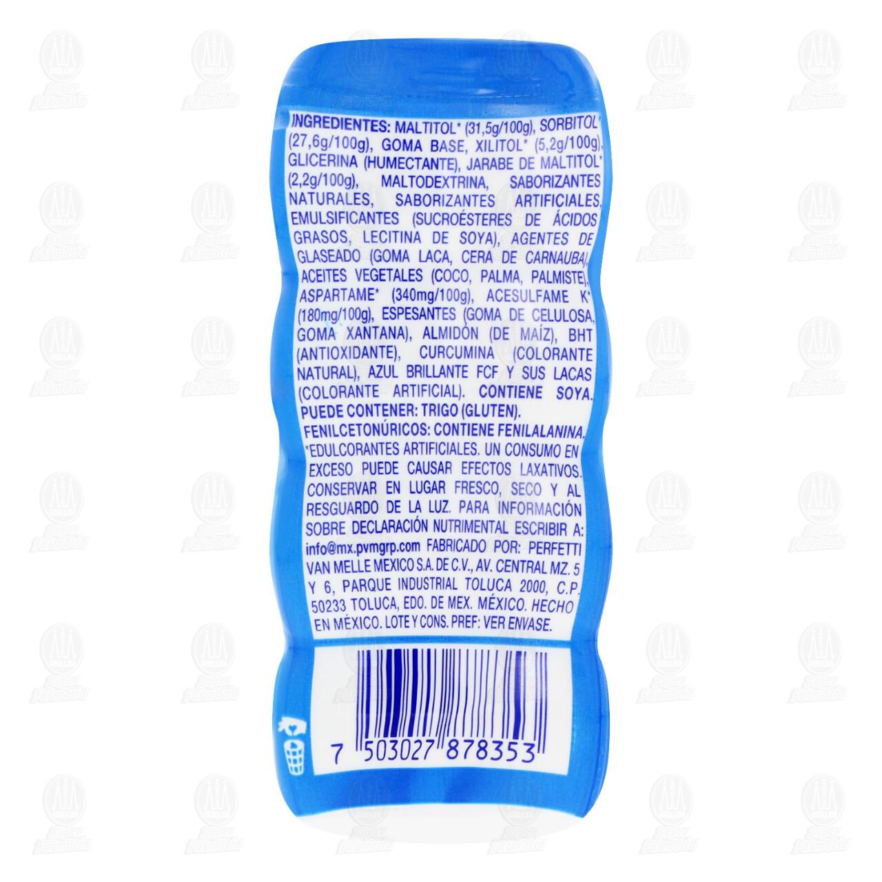 Goma de Mascar Mentos Pure Fresh Menta Fresca, 30 gr. image number 1