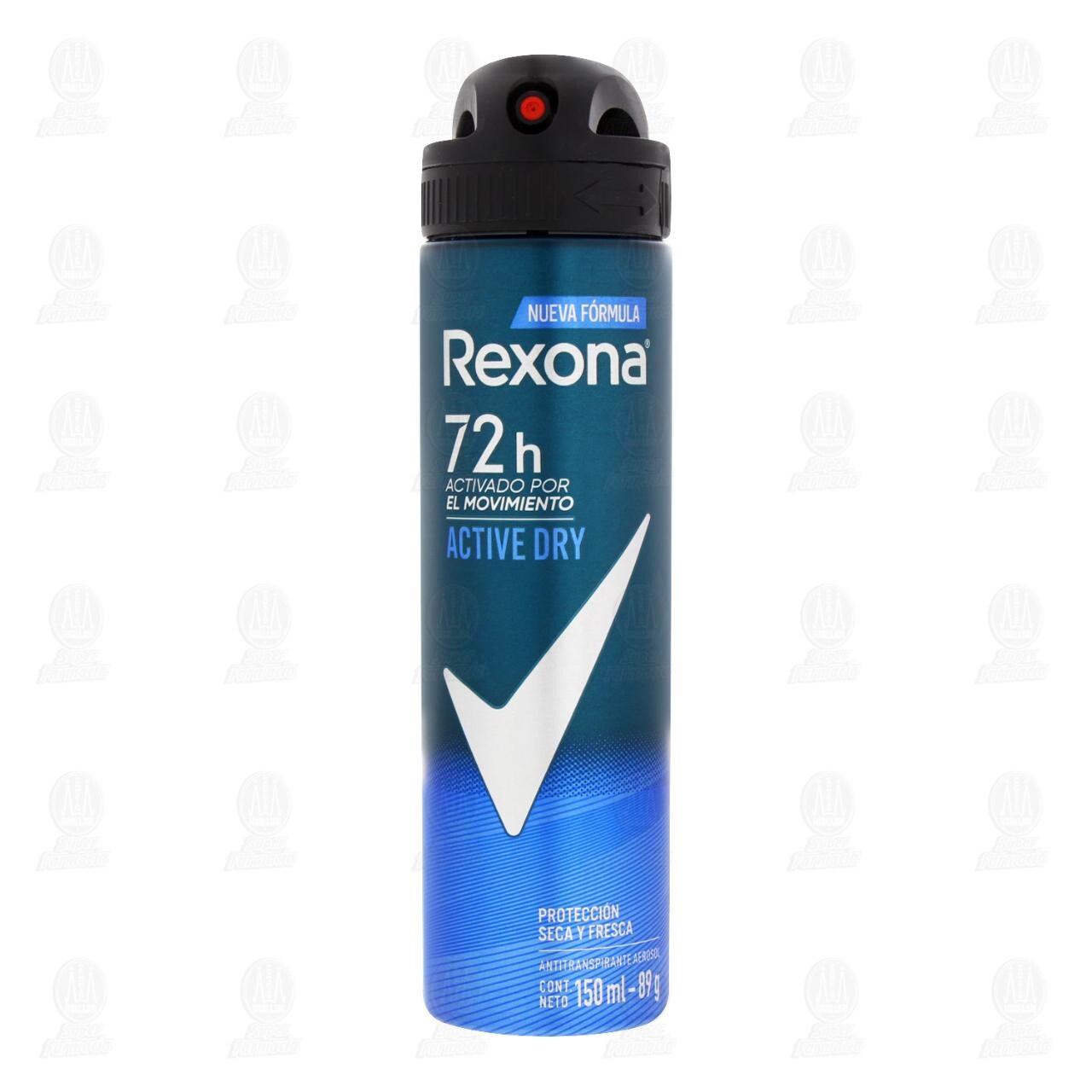 Antitranspirante Rexona Men Active Dry en Aerosol, 150 ml. image number 1