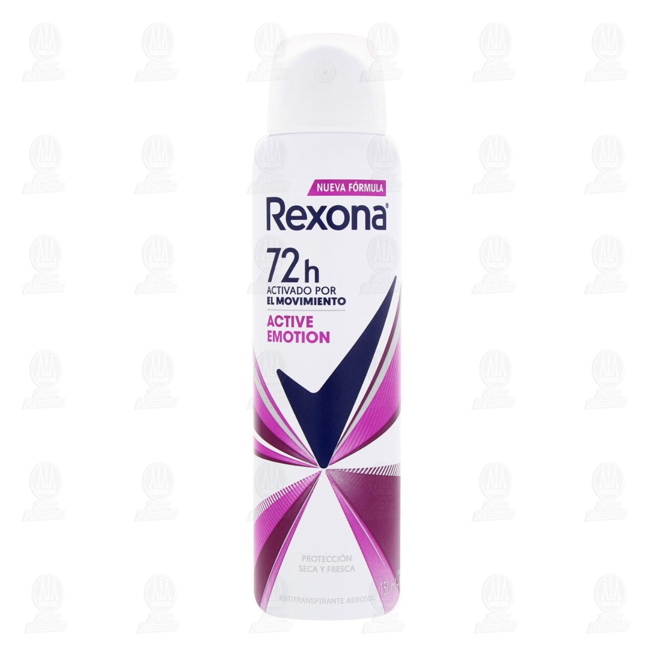 Antitranspirante Rexona Active Emotion Dry en Aerosol, 150 ml. image number 1