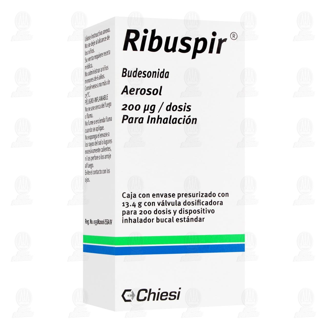 Ribuspir Aerosol 200 mcg, 200 Dosis. image number 0