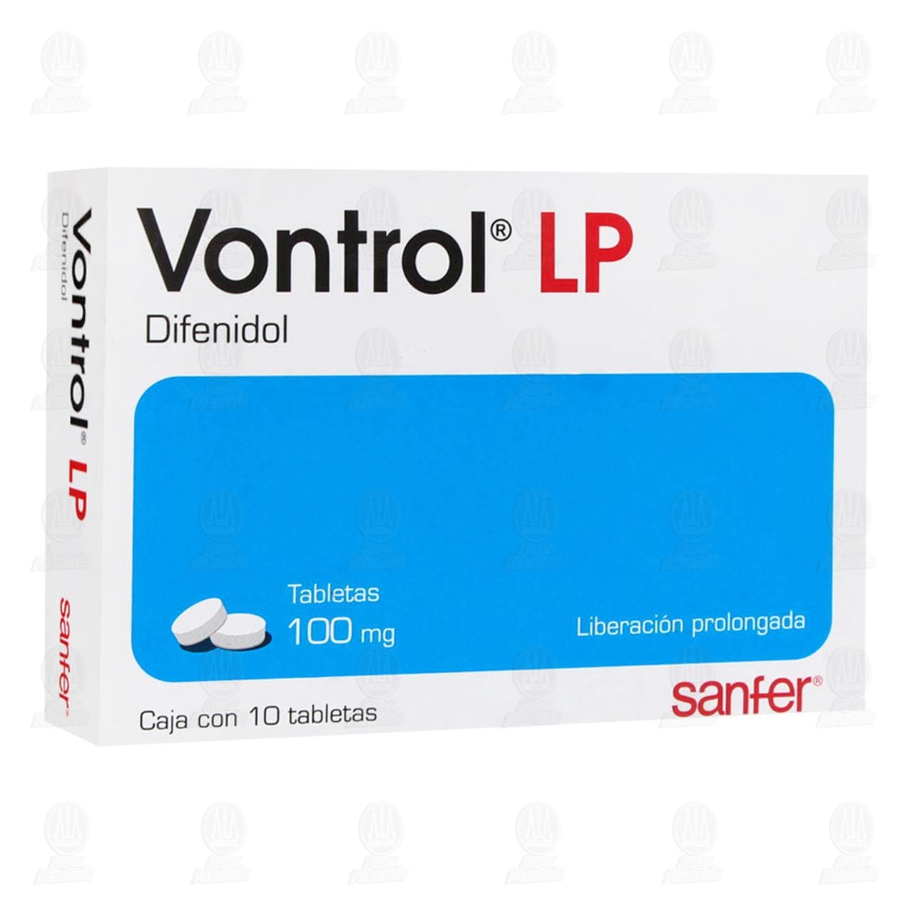 Vontrol LP 100 mg, 10 Tabletas. image number 0