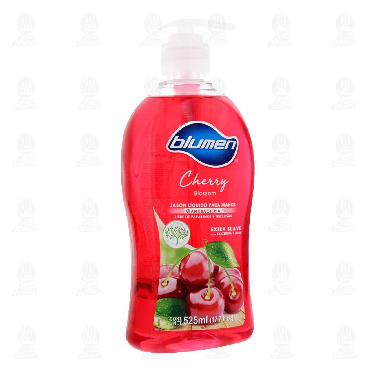 Jab&oacute;n L&iacute;quido Blumen Cherry Blossom para Manos, 525 ml. image number 0