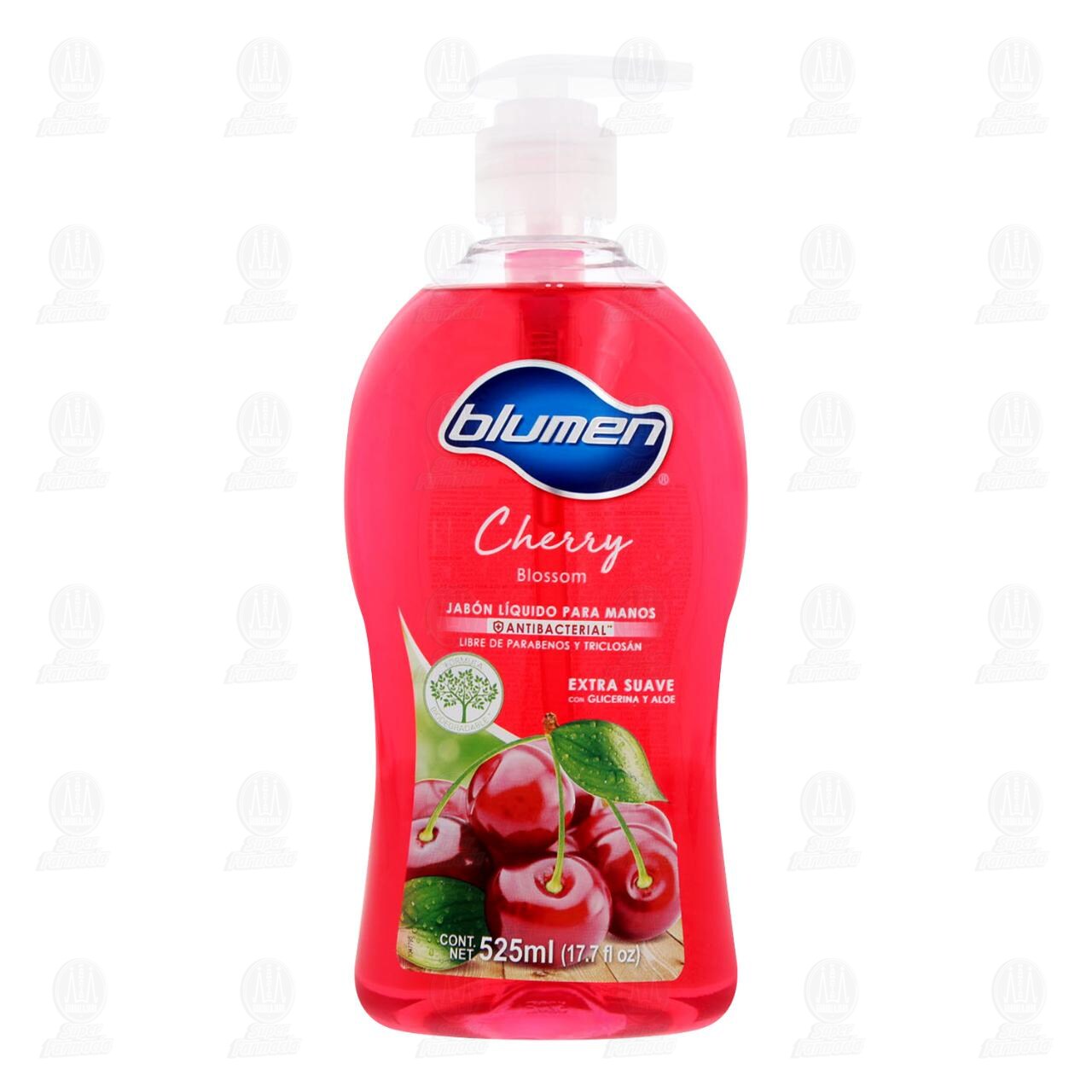 Jab&oacute;n L&iacute;quido Blumen Cherry Blossom para Manos, 525 ml. image number 1