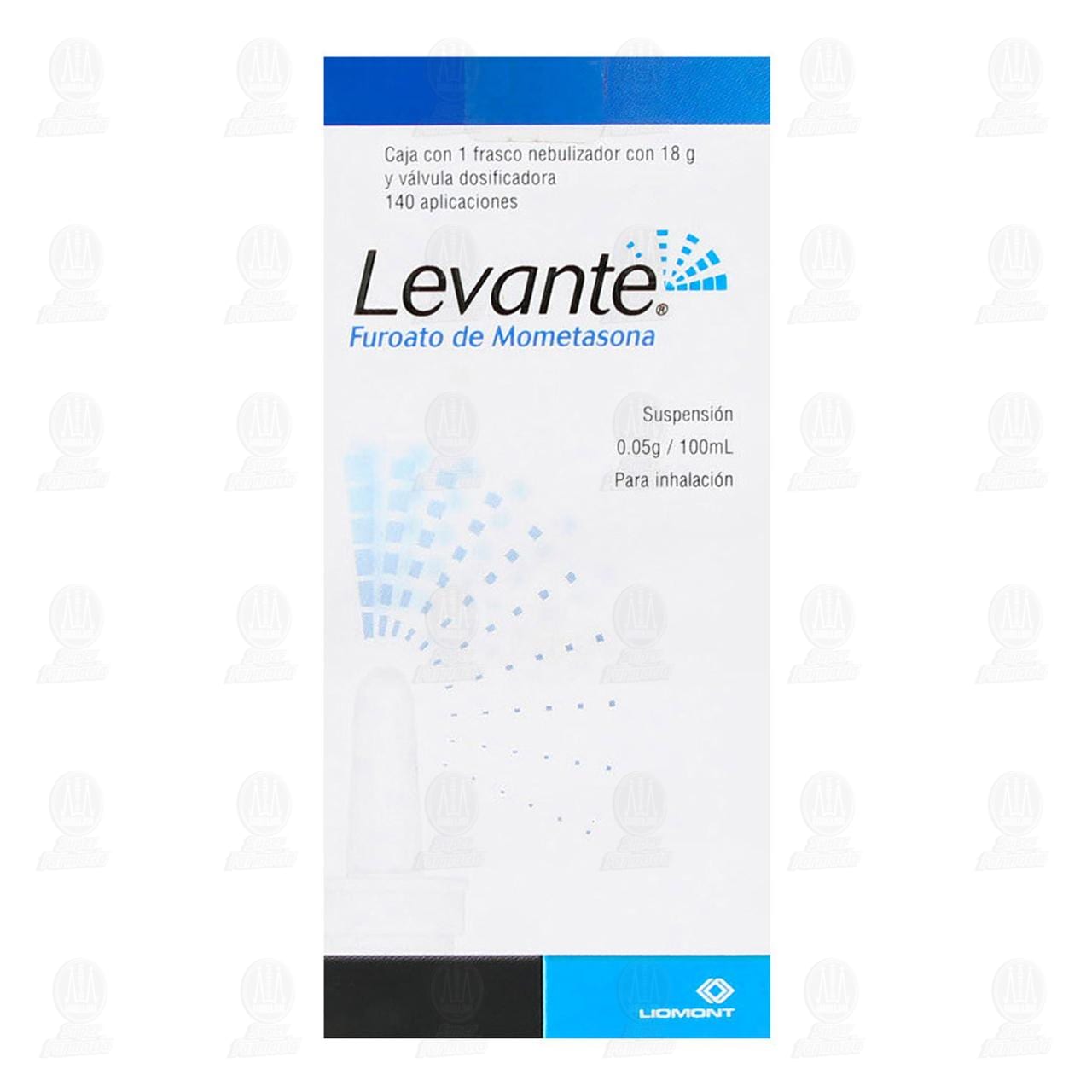 Levante Suspensi&oacute;n para Inhalaci&oacute;n 0.05gr/100ml, 18 gr 140 Aplicaciones. image number 1