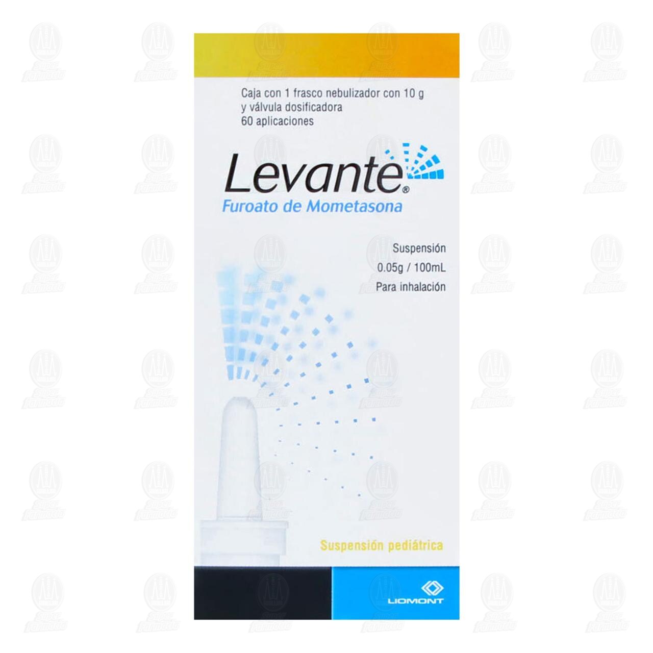 Levante Suspensi&oacute;n para Inhalaci&oacute;n .05gr/100ml, 10 gr 60 Aplicaciones. image number 1