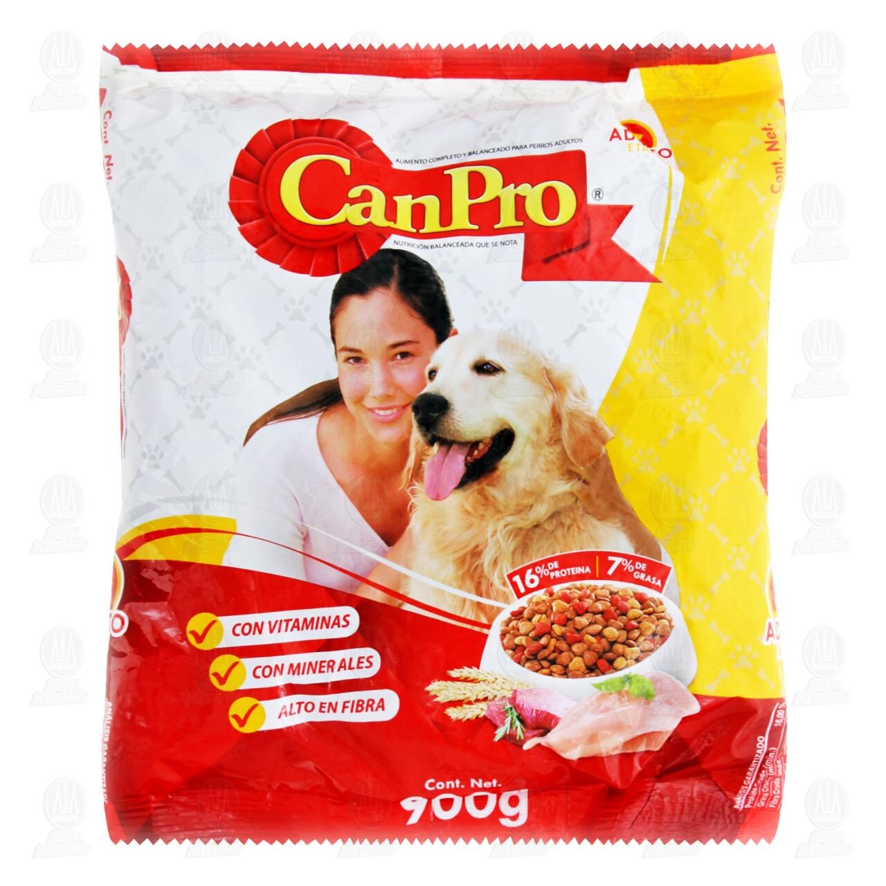 Croquetas CanPro para Perros Adultos de Todas las Razas, 900 gr. image number 0