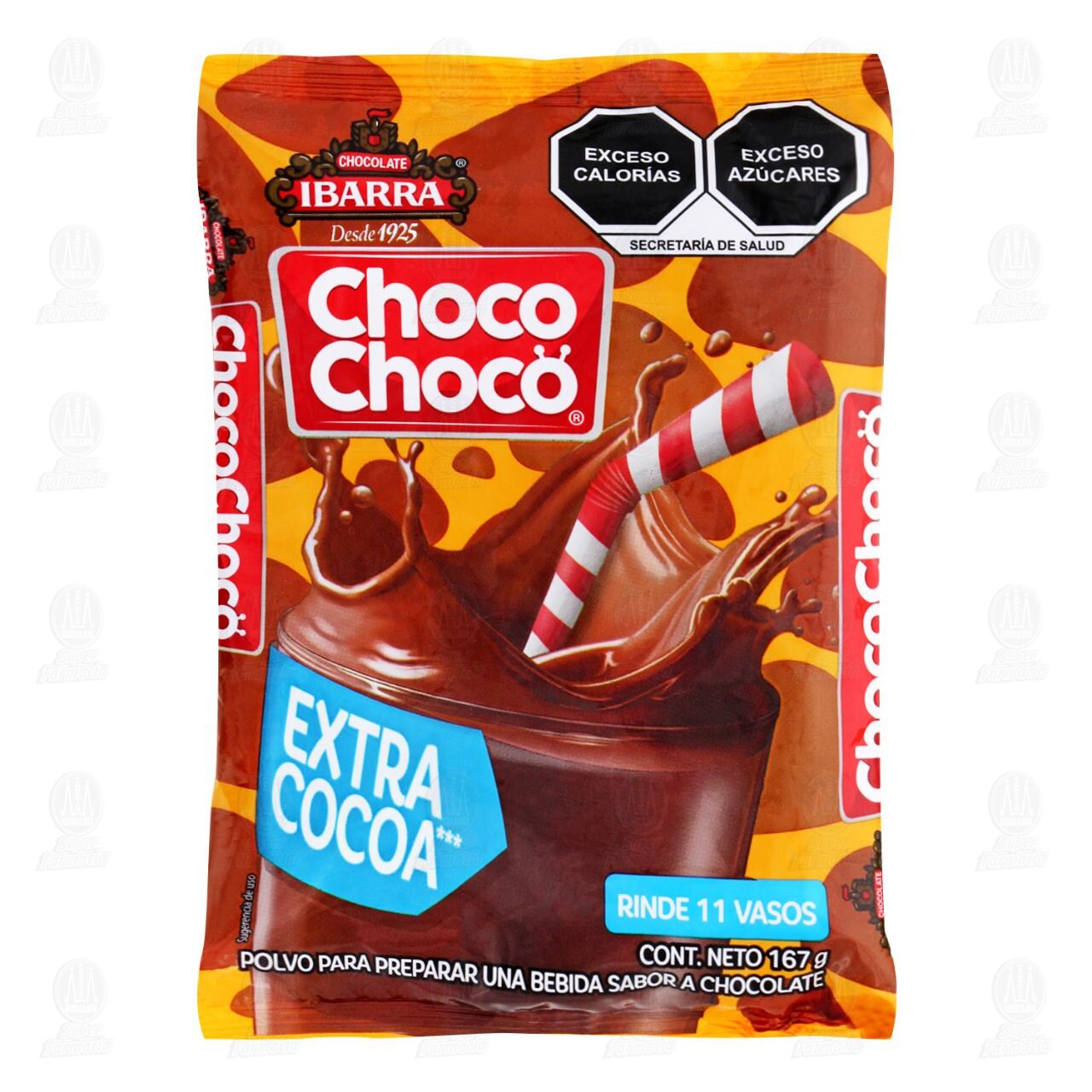 Chocolate Choco Choco en polvo, 167 gr. Smart Club