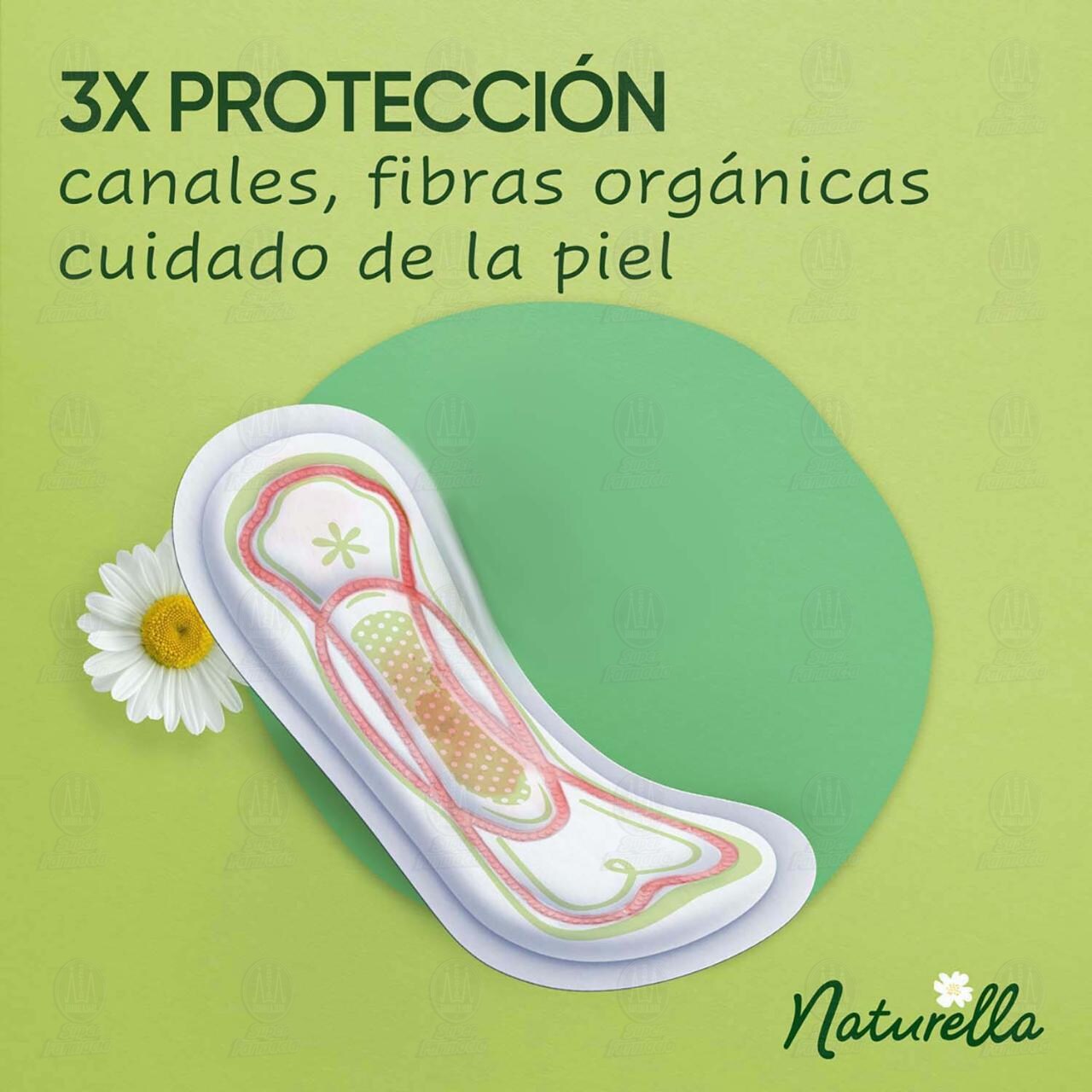 Toallas Femeninas Naturella Sin Alas, 10 pzas. image number 2