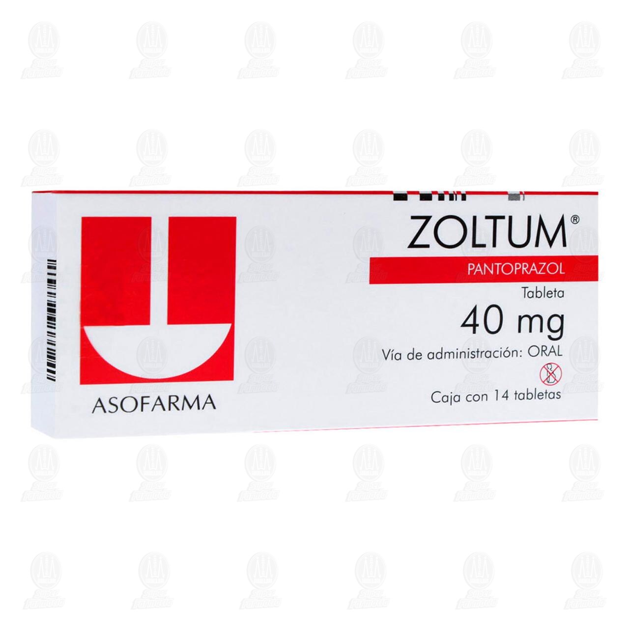 Zoltum 40 mg, 14 Tabletas. image number 0