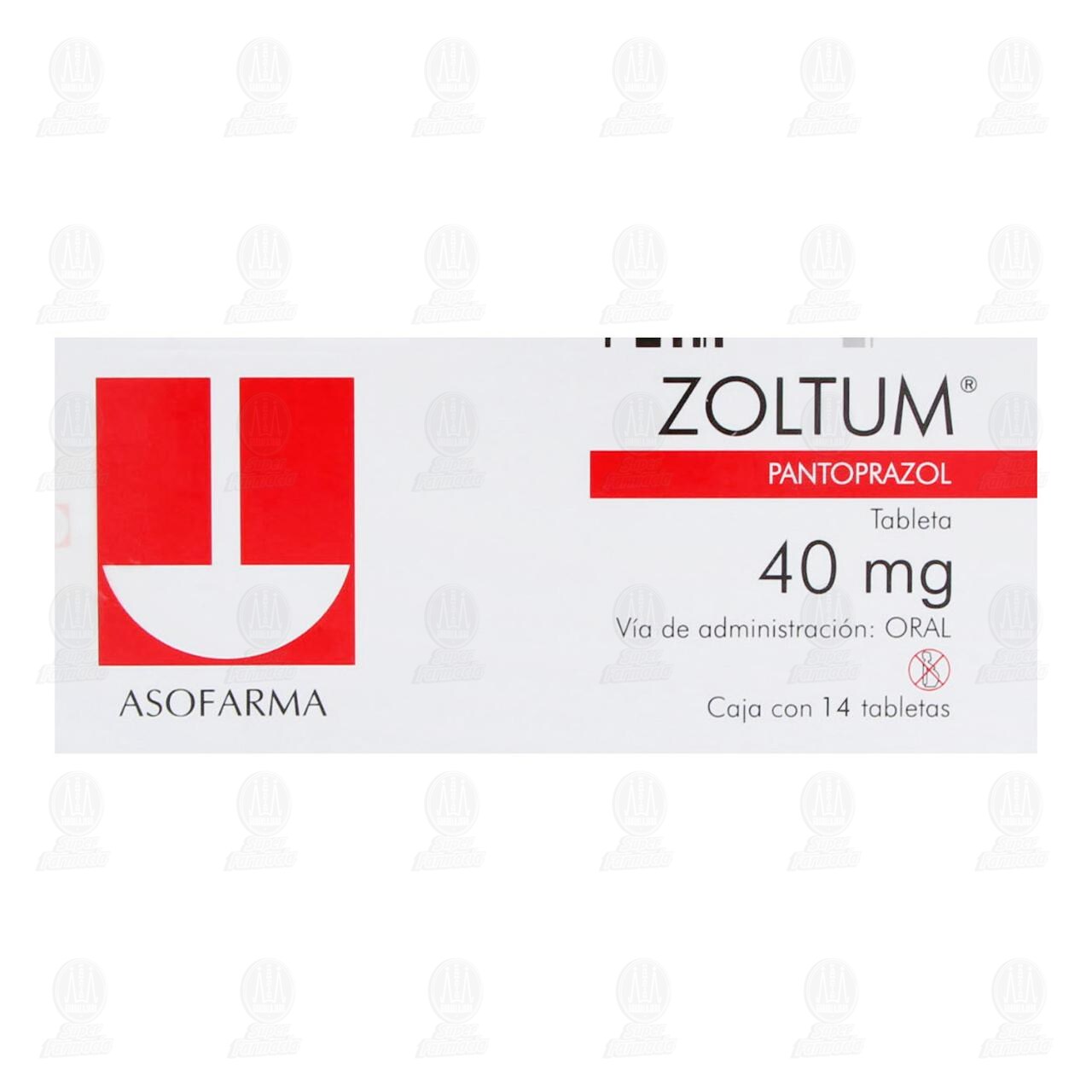 Zoltum 40 mg, 14 Tabletas. image number 1
