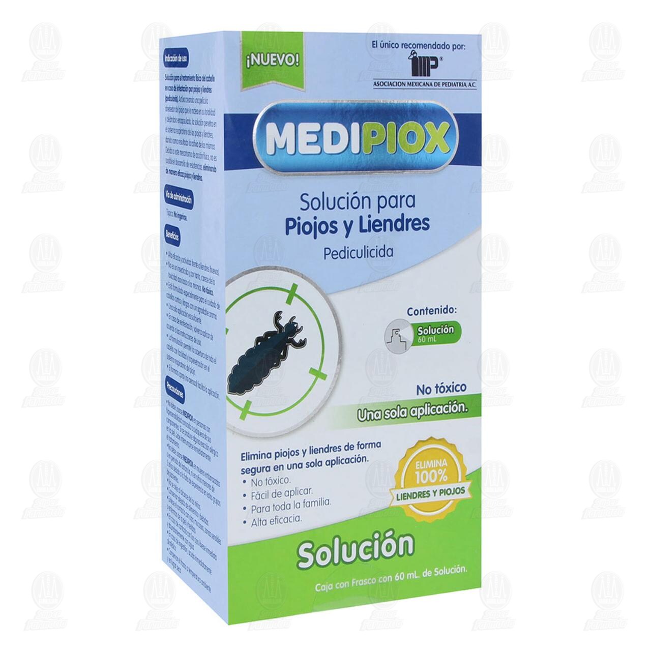 Medipiox Solución, 60 ml.