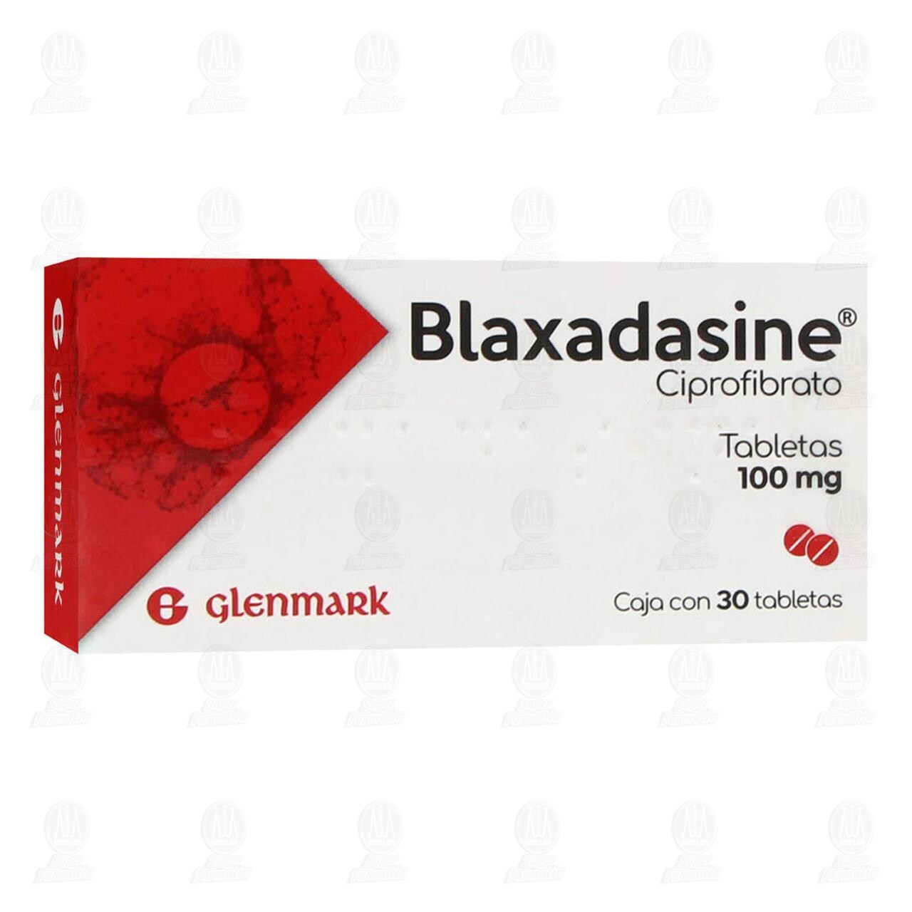 Blaxadasine 100 mg, 30 Tabletas. image number 0