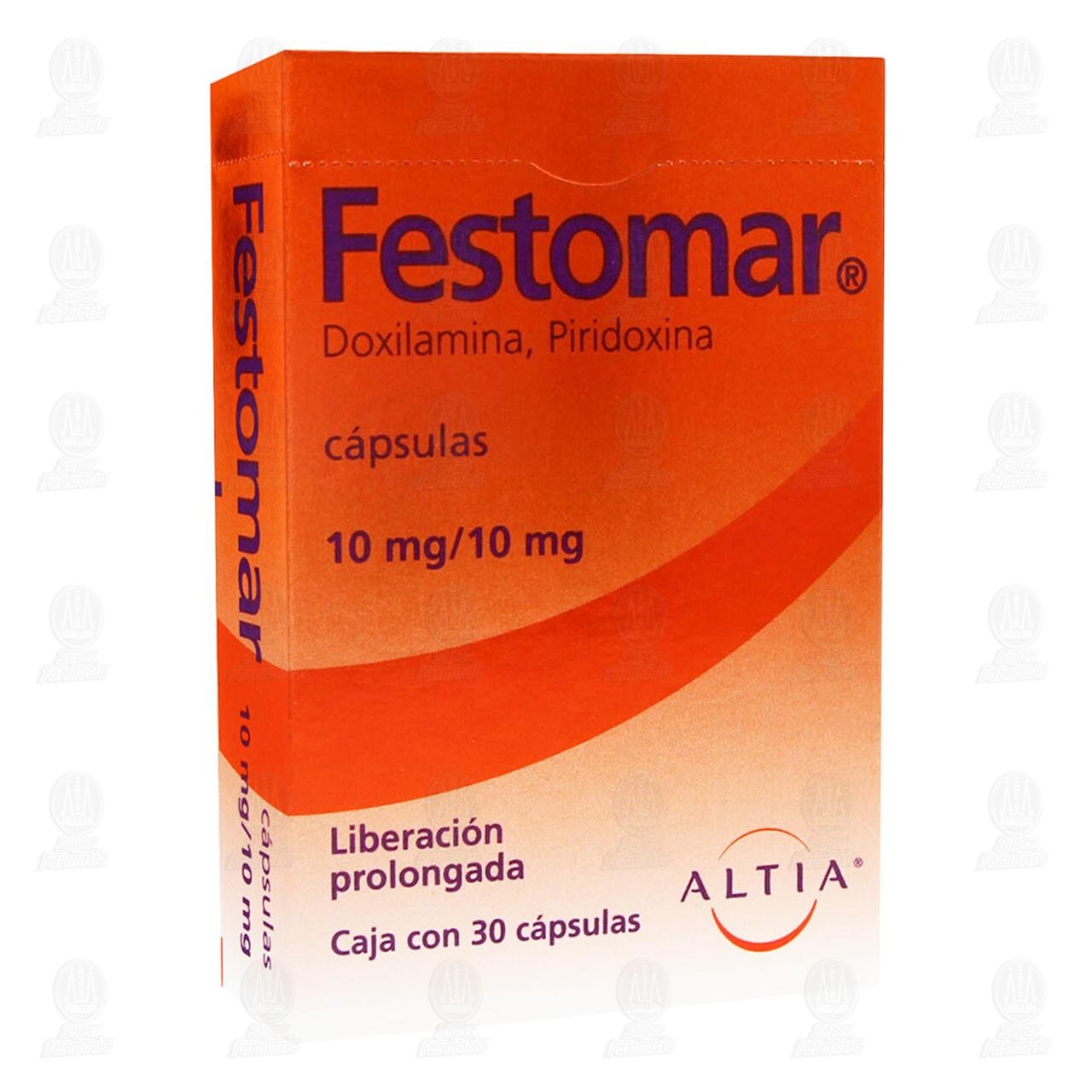 Festomar 10mg/10mg, 30 C&aacute;psulas. image number 0