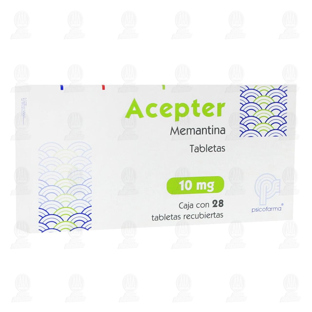 Acepter 10 mg, 28 Tabletas. image number 0