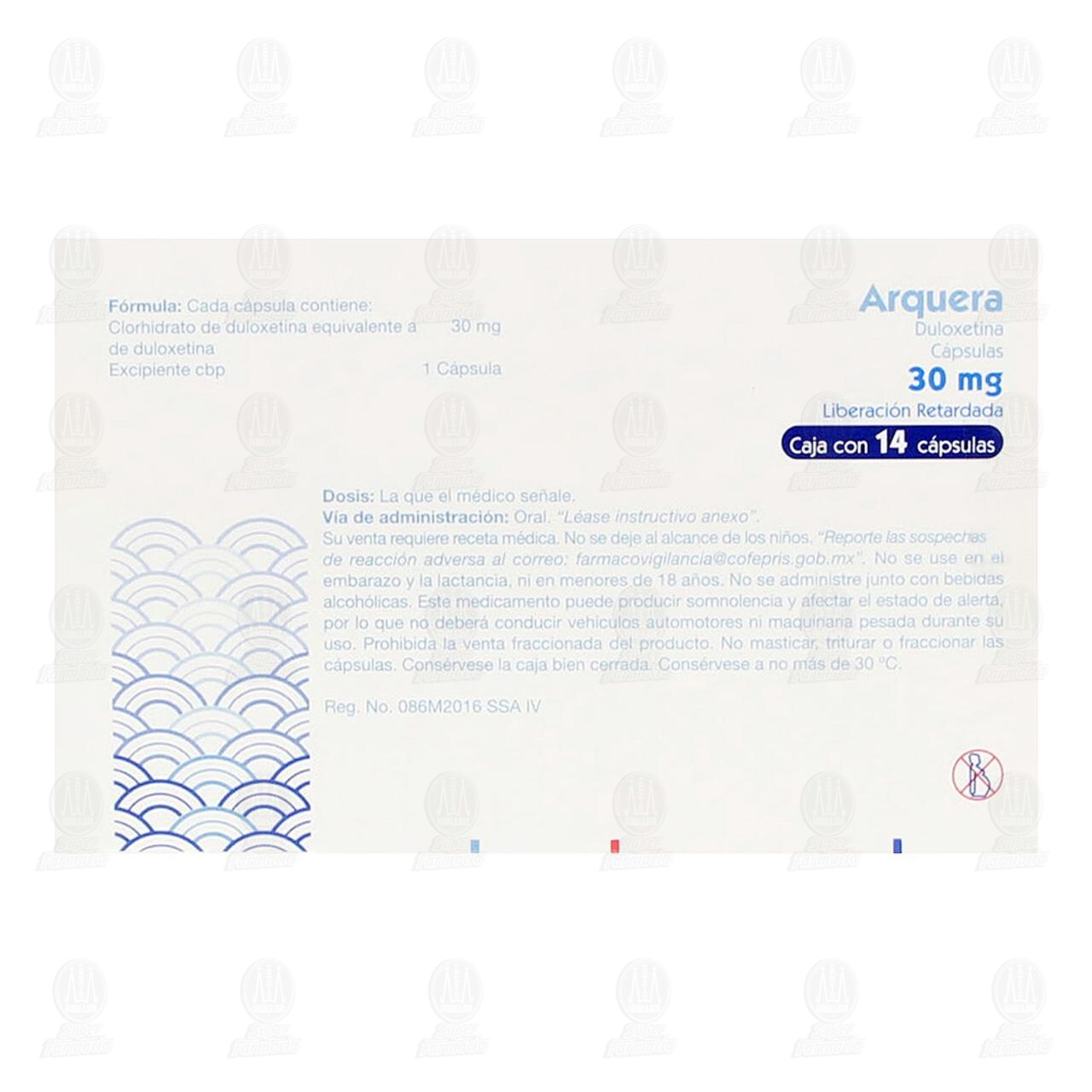 Arquera 30 mg, 14 C&aacute;psulas. image number 2