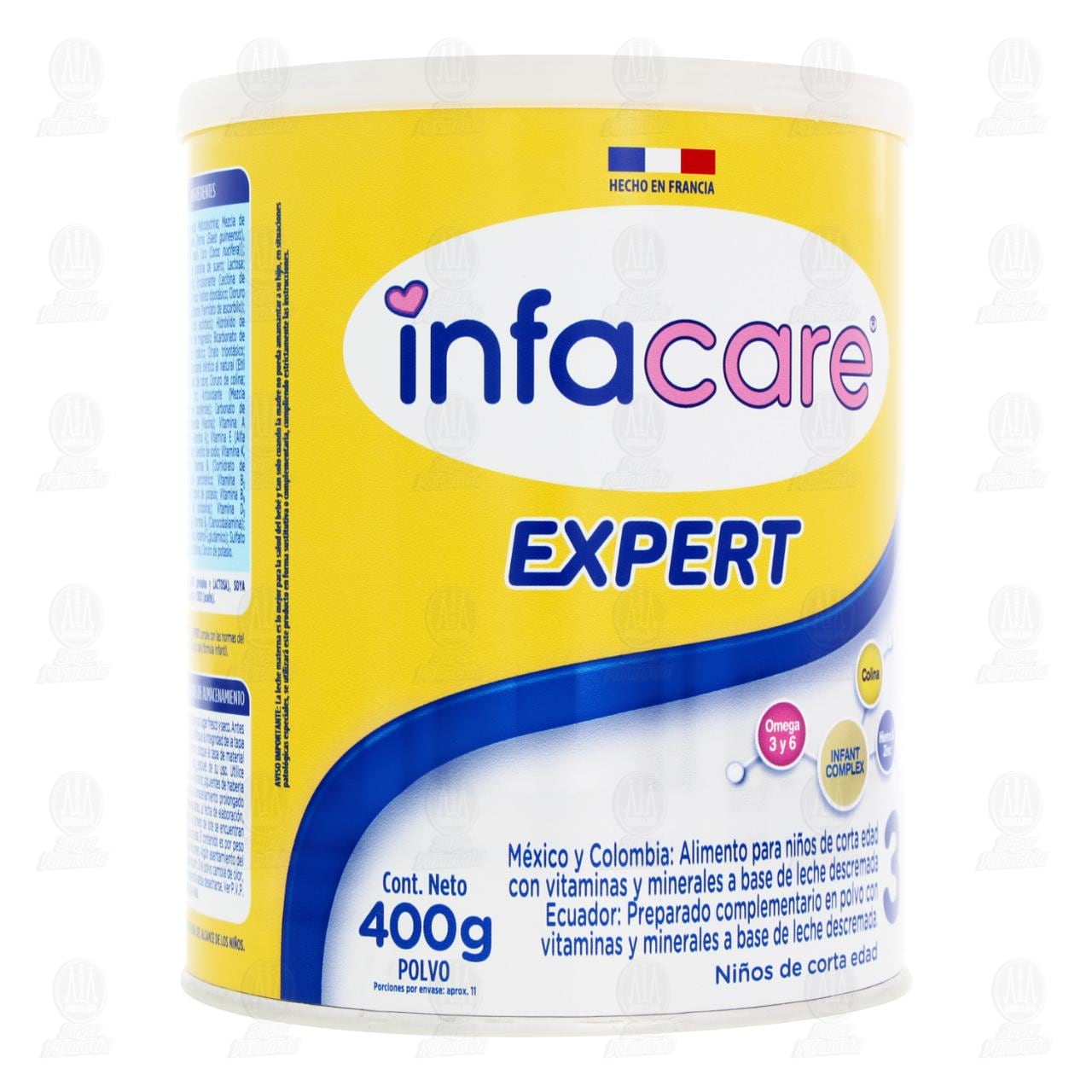 F&oacute;rmula Infantil Infacare Expert 3 en Polvo, 400 gr. image number 0