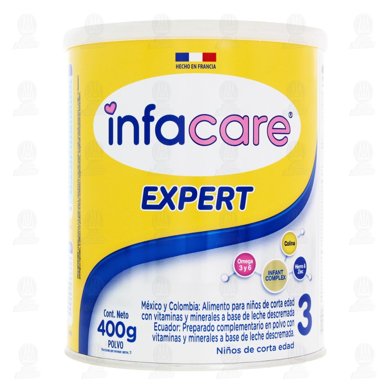 F&oacute;rmula Infantil Infacare Expert 3 en Polvo, 400 gr. image number 1