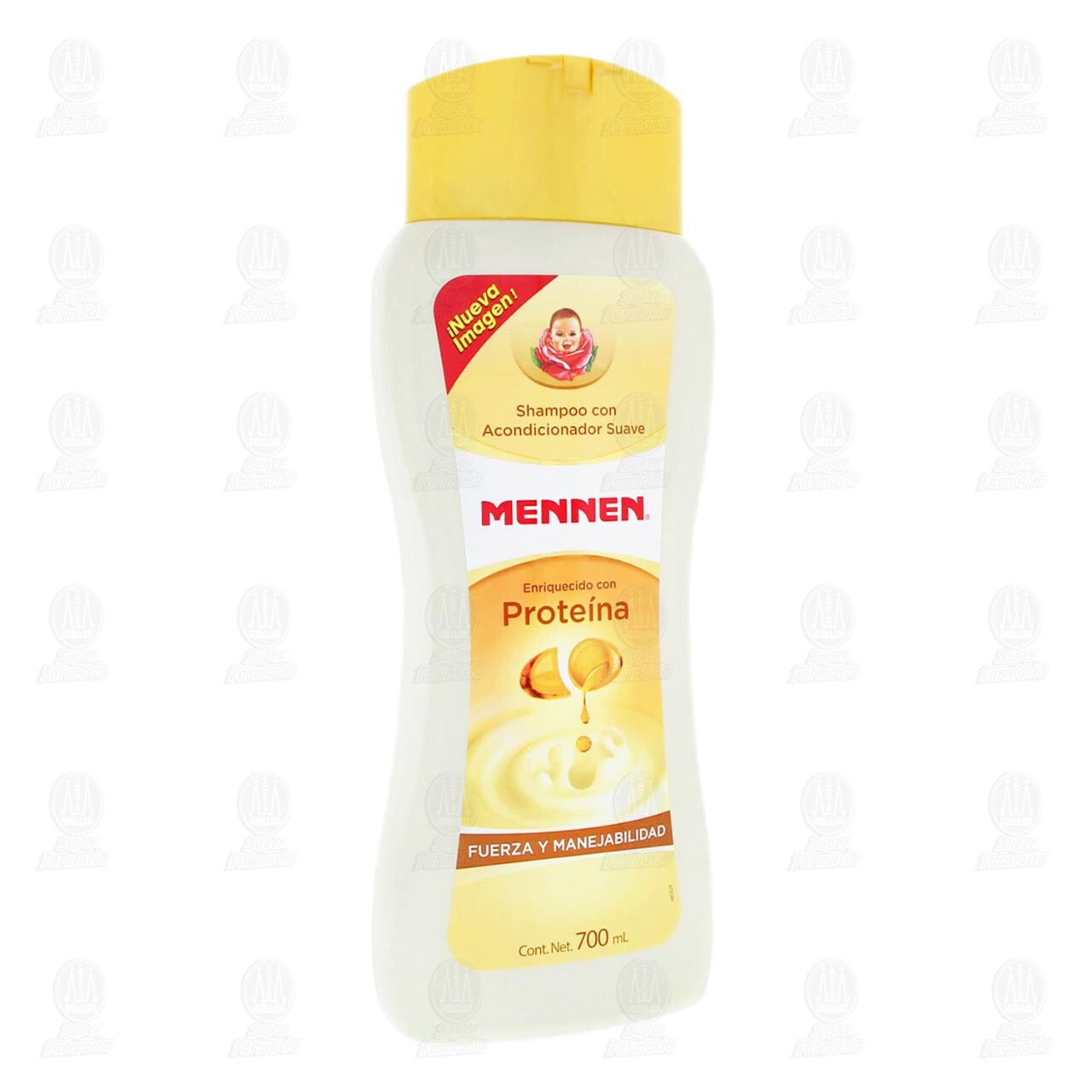 Shampoo Mennen Fuerza y Manejabilidad, 700 ml.