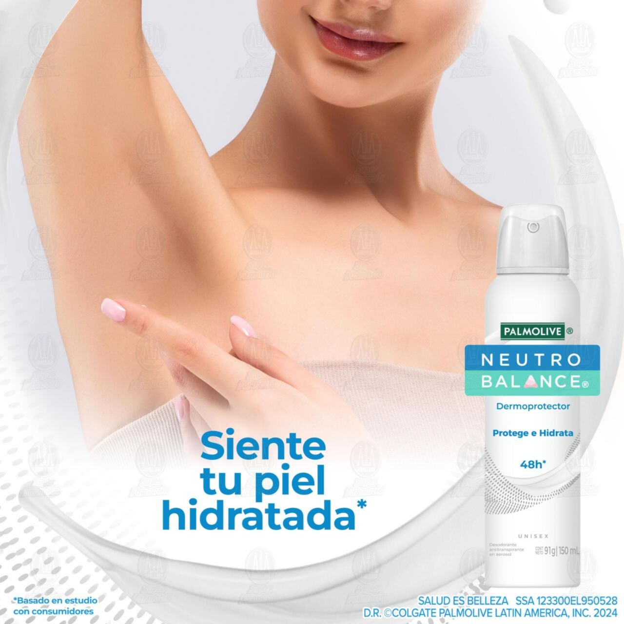 Antitranspirante Palmolive Neutro Balance en Aerosol, 150 ml. image number 3