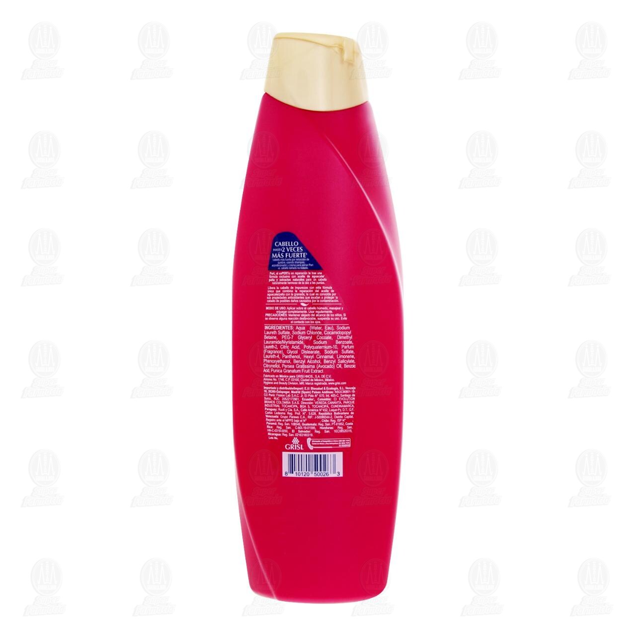 Shampoo Pert Detox Reparaci&oacute;n, 650 ml. image number 2