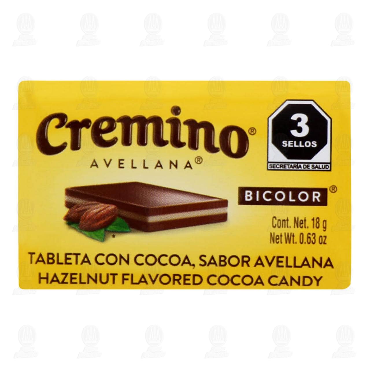 Imagen para Chocolate Tableta Cremino Bicolor con Cocoa, 18 gr.