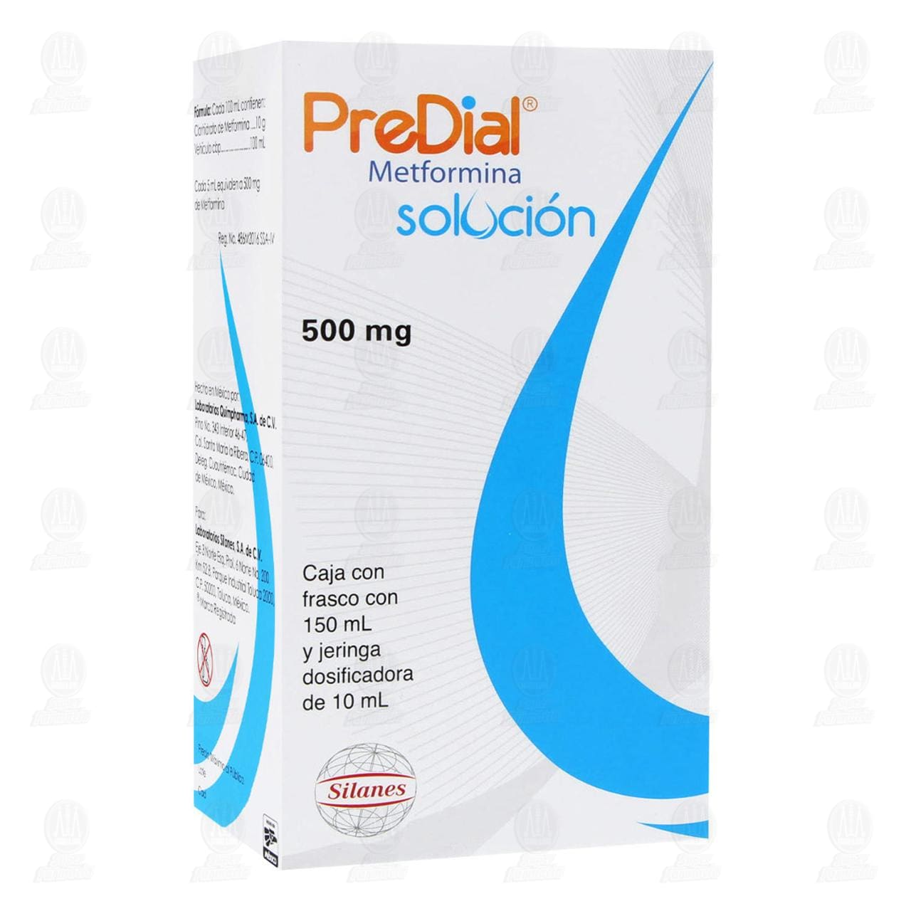 Predial 500 mg Soluci&oacute;n, 150 ml. image number 0