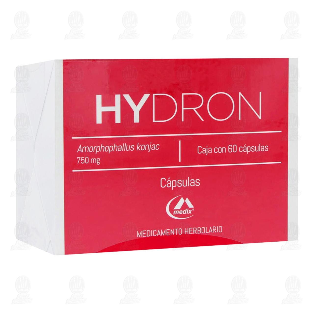 Hydron 750 mg, 60 C&aacute;psulas. image number 0
