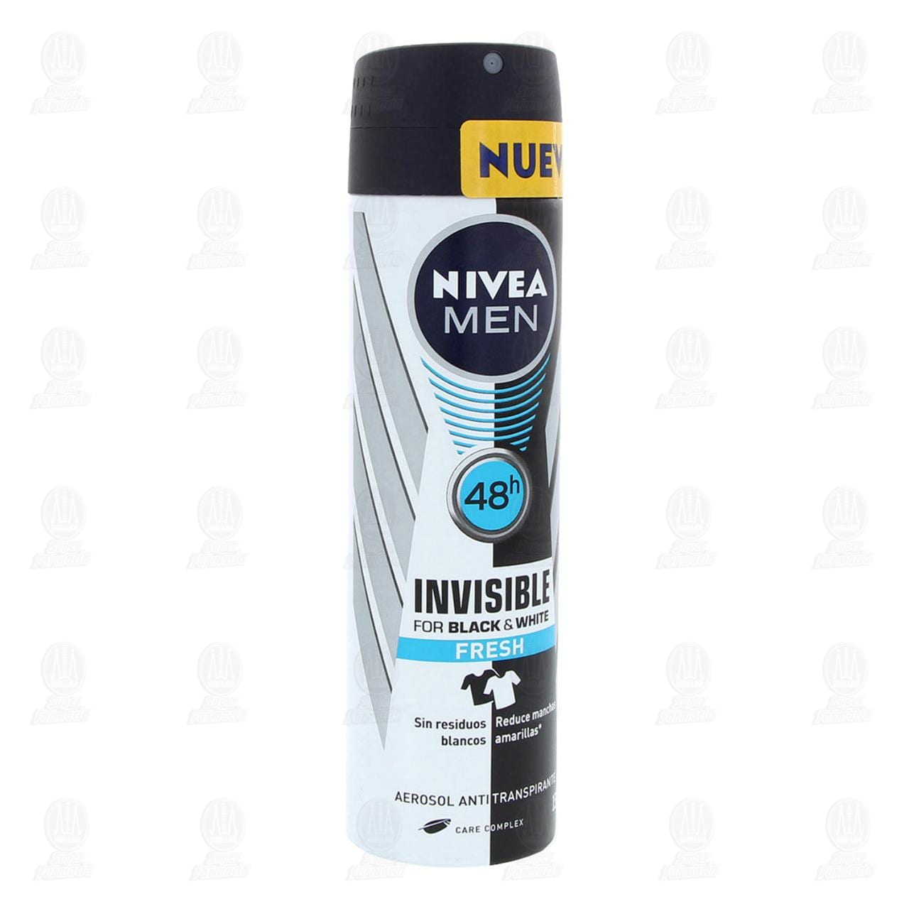 Nivea Men Desodorante Antitranspirante Hombre Invisible Black & White Fresh Spray, 150ml. image number 0