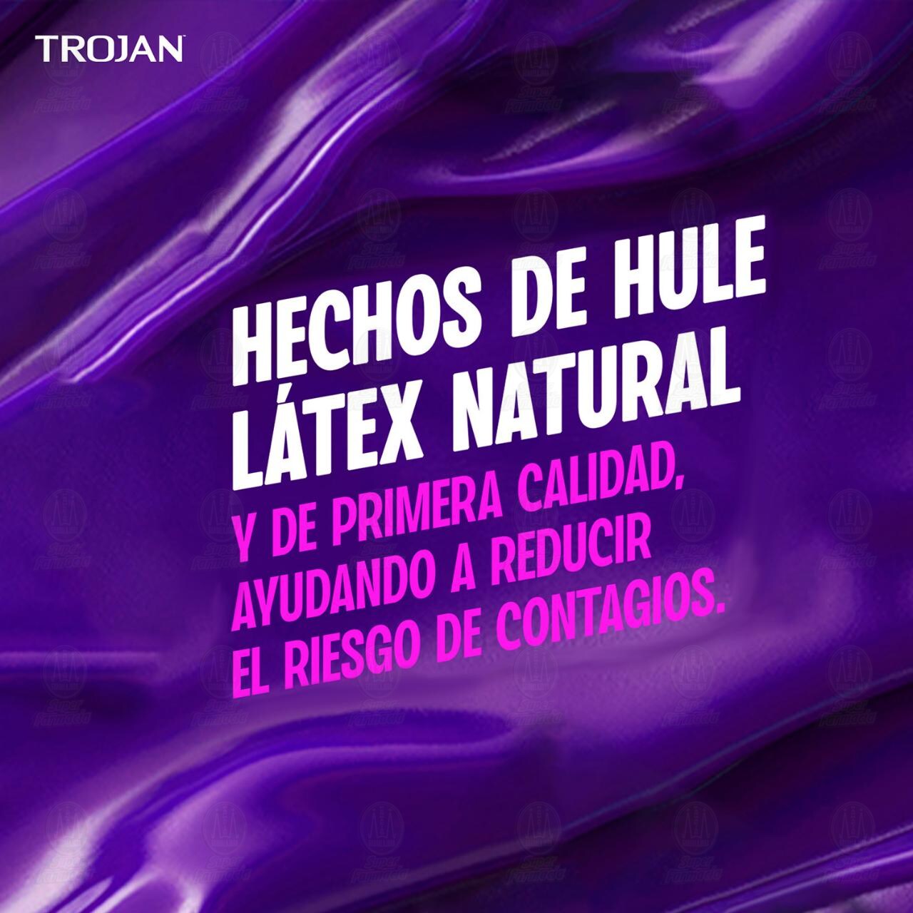 Trojan Cond&oacute;n Piel Desnuda Puntos de Placer, 9 pzas. image number 3