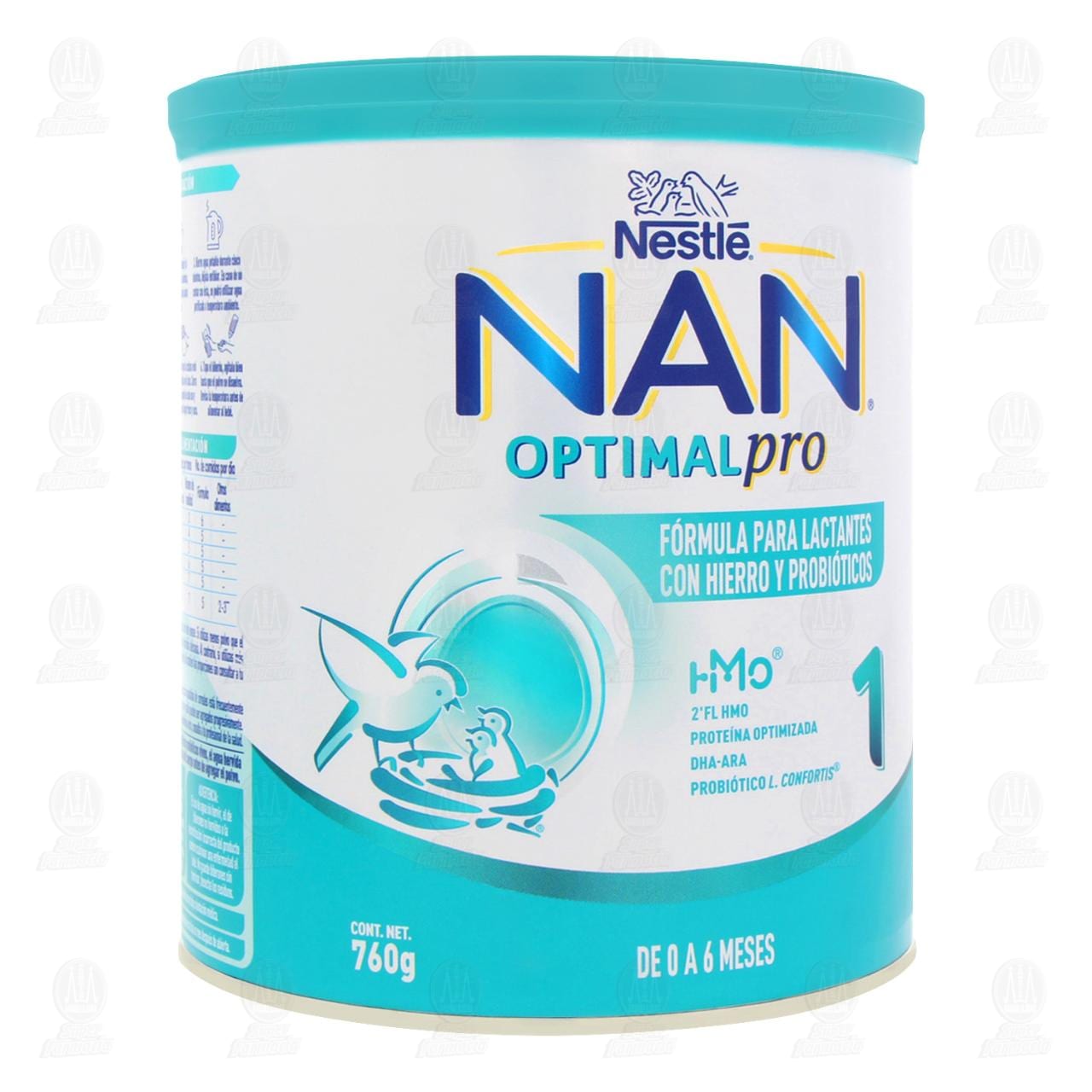 Imagen para Fórmula Infantil NAN 1 Optimal Pro (Edad 0 a 6 Meses), 760 gr.
