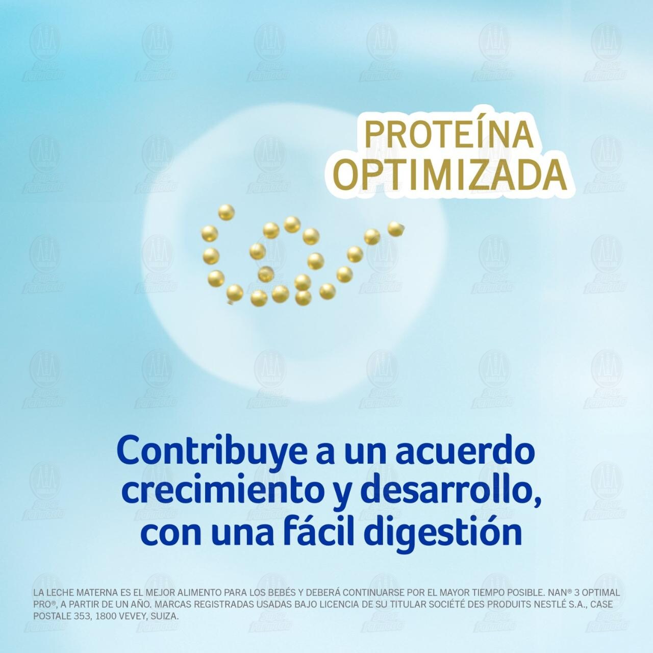 F&oacute;rmula Infantil NAN 3 Optimal Pro a Partir de un A&ntilde;o, 1.2 kg. image number 4