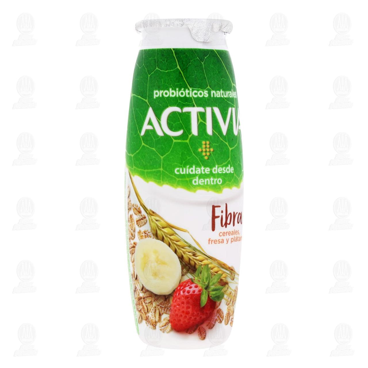 Imagen para Yoghurt Activia Fibra con Cereales, Fresa y Plátano, 225 gr.