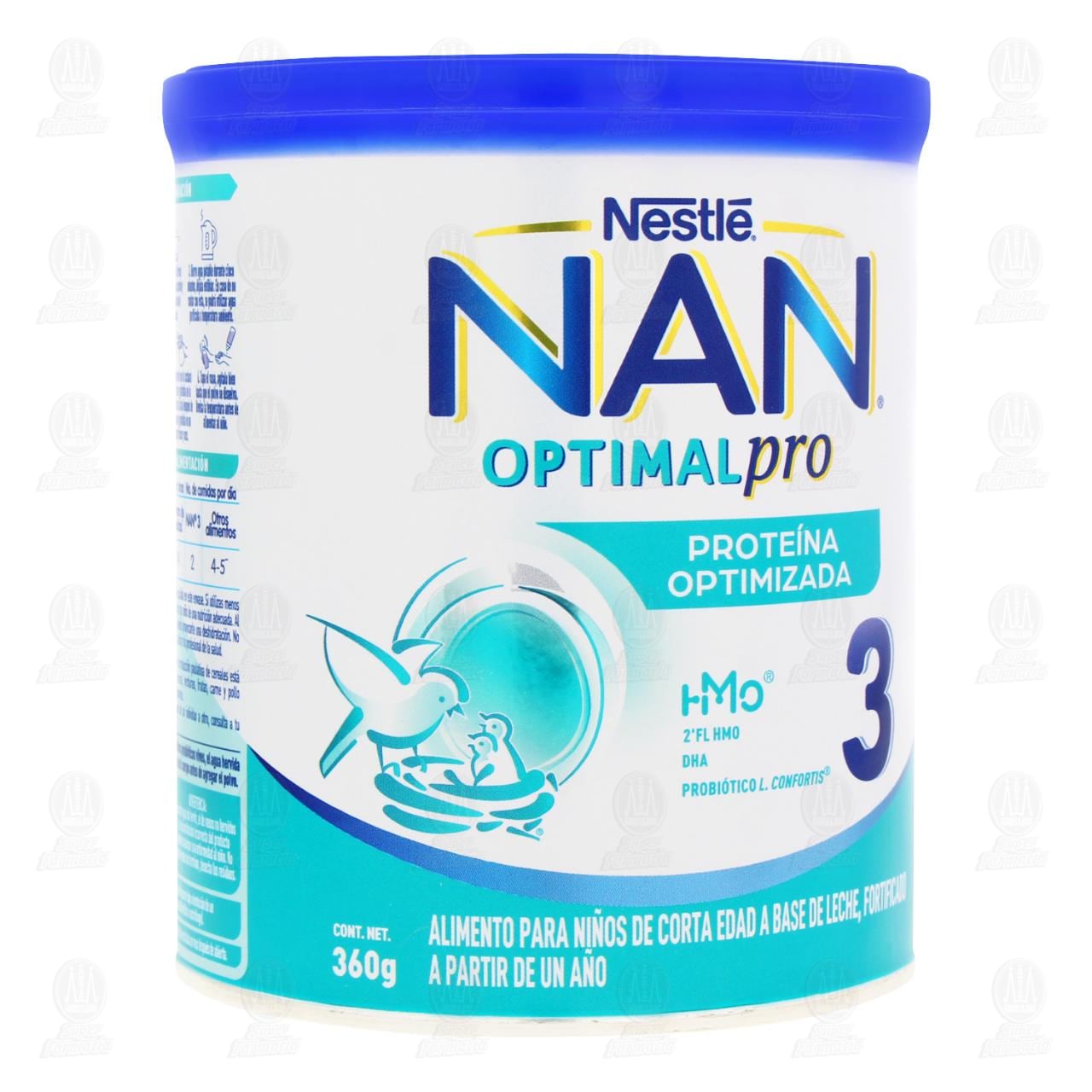 Nestlé NAN 3 Supreme Pro Fórmula Infantil a Partir de 1 Año 1 Lata de 1.2  kg