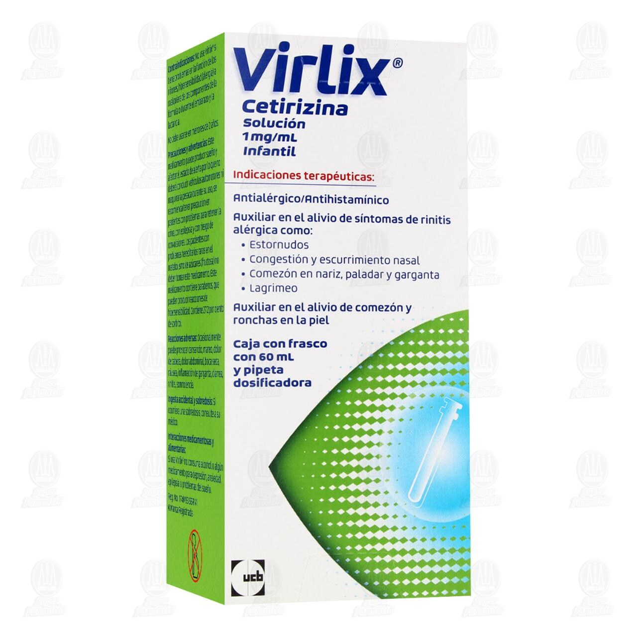 Virlix 1mg/ml Soluci&oacute;n Infantil, 60 ml. image number 0