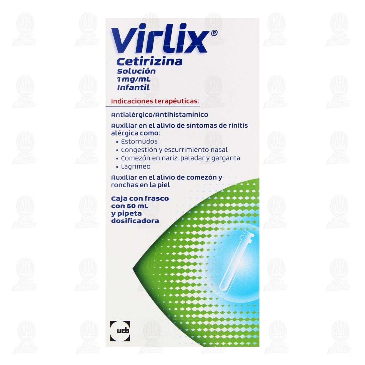 Virlix 1mg/ml Soluci&oacute;n Infantil, 60 ml. image number 1