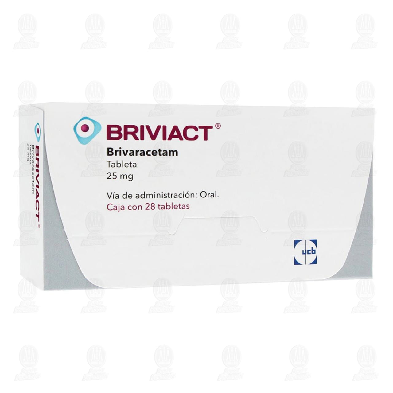 Briviact 25 mg, 28 Tabletas. image number 0