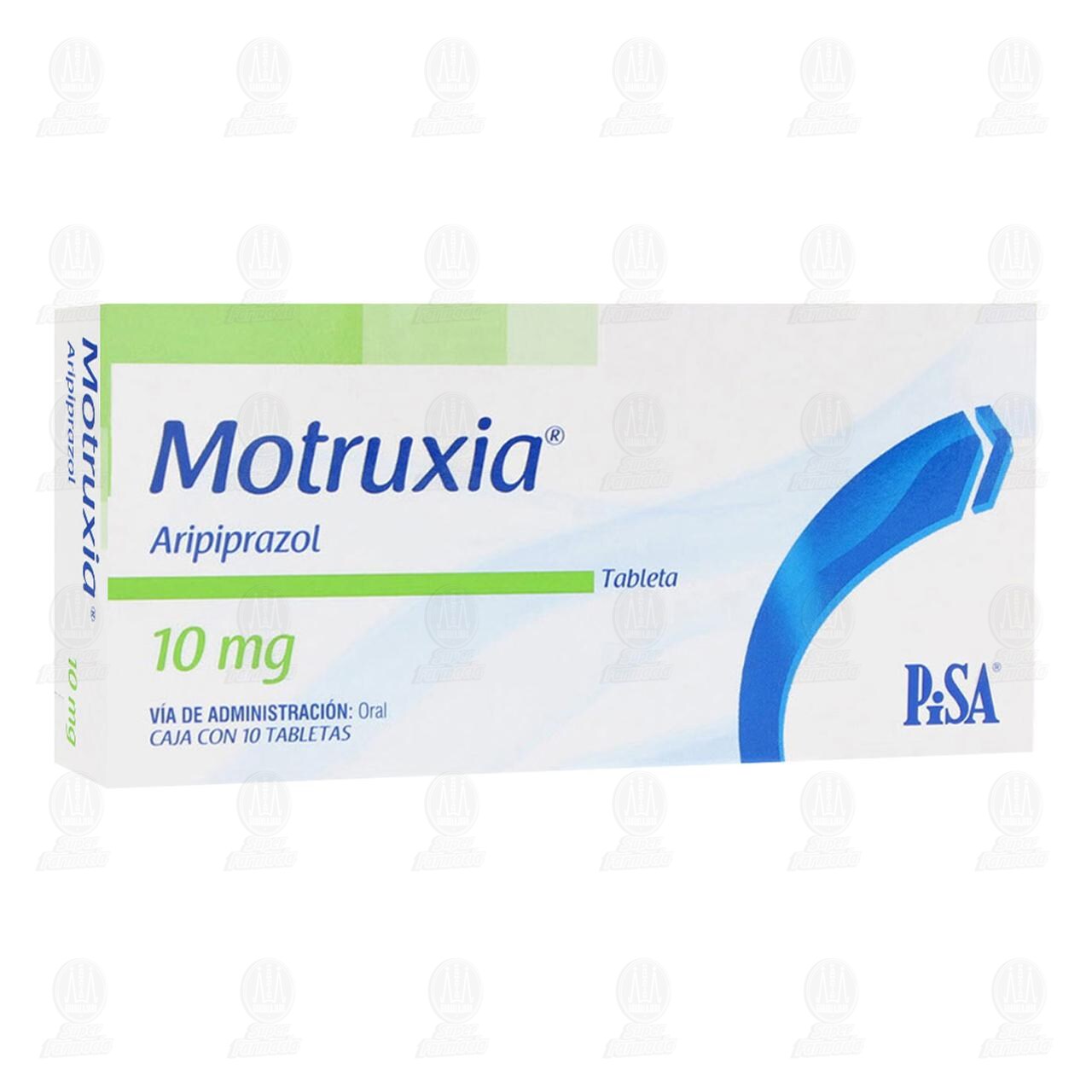 Motruxia 10mg, 10 Tabletas. image number 0