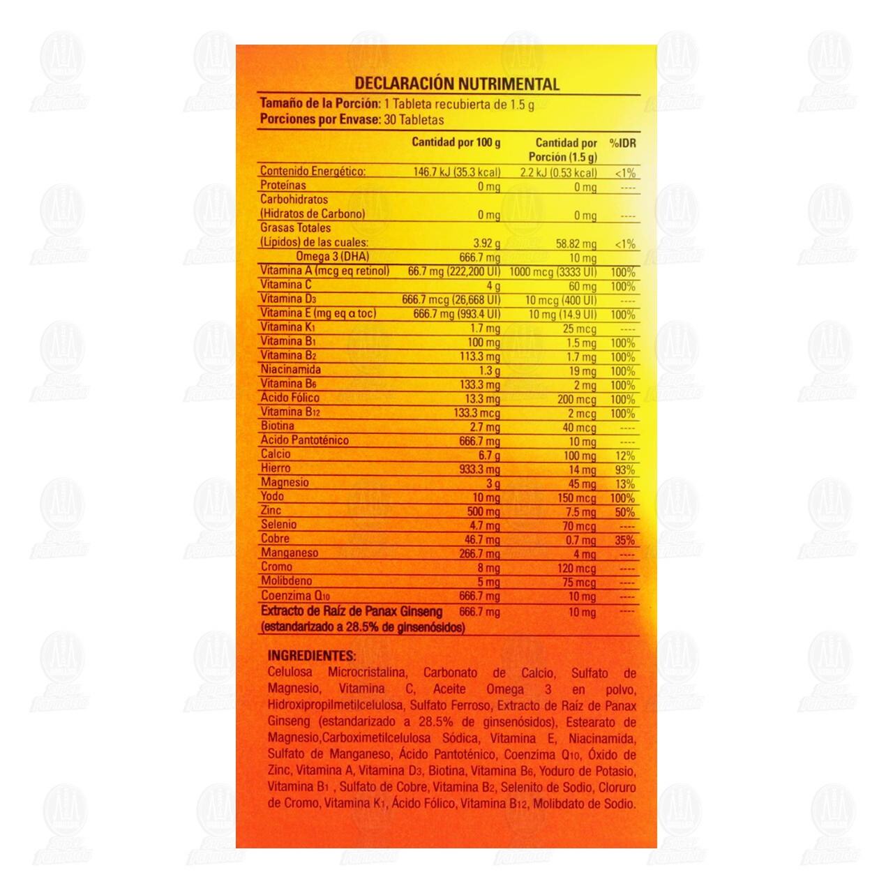 Complement Balance Pro Performance, 30 Tabletas. image number 2