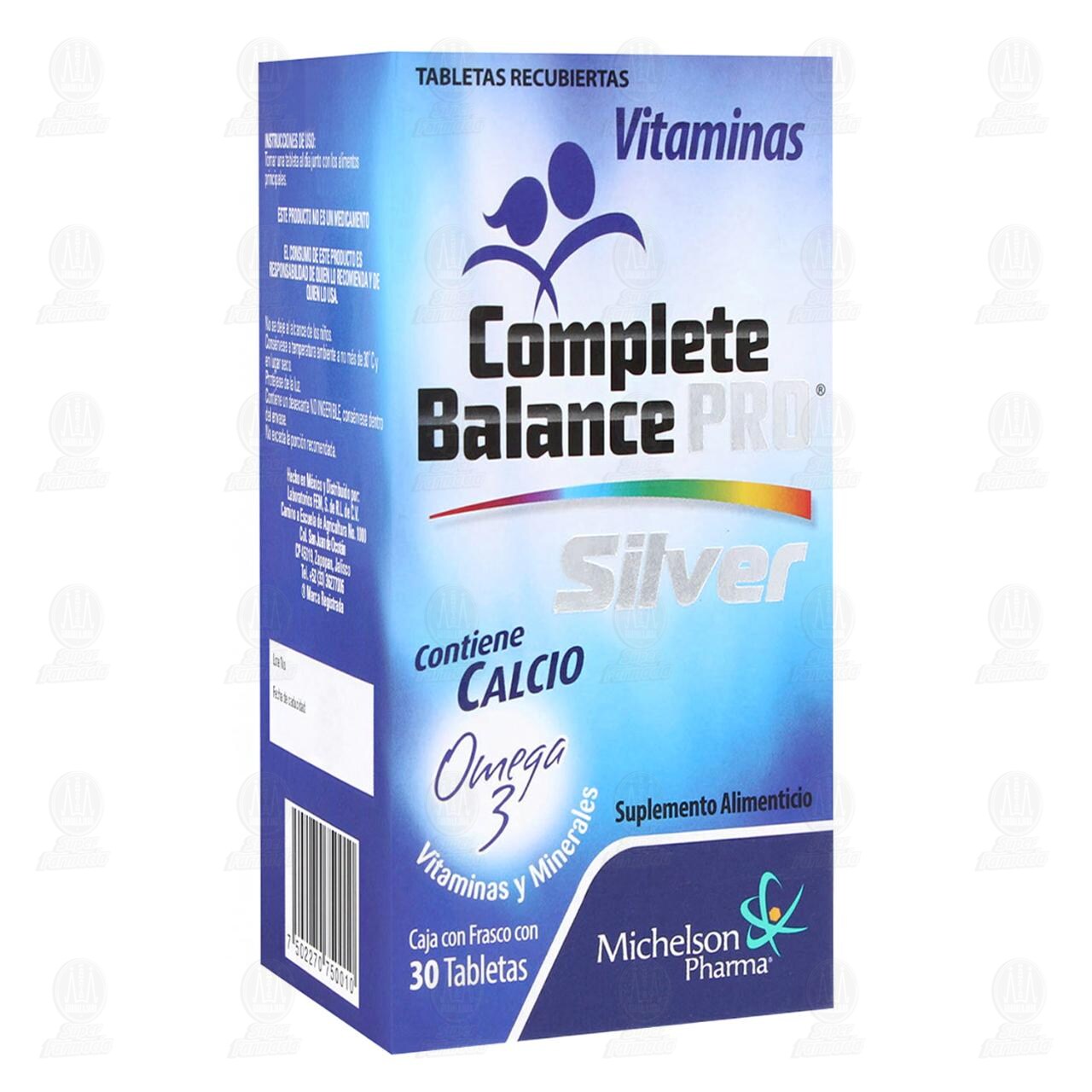 Complement Balance Pro Silver, 30 Tabletas. image number 0