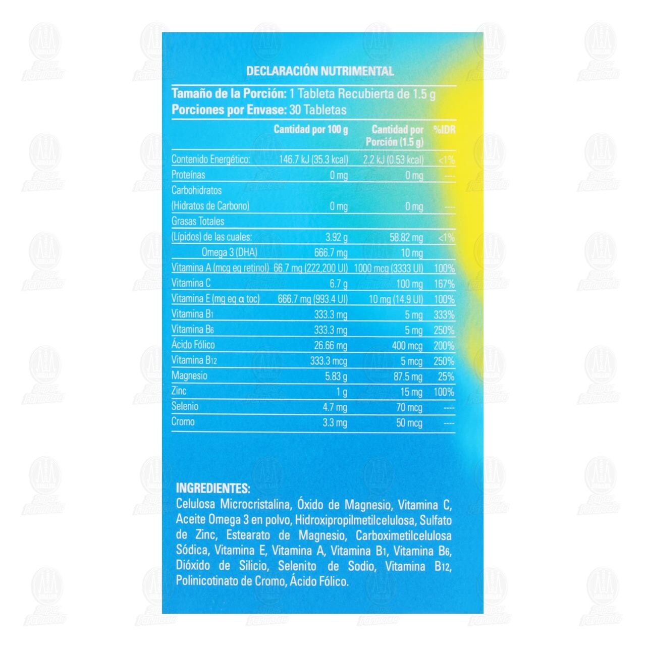 Complement Balance Pro Diaox, 30 Tabletas. image number 2