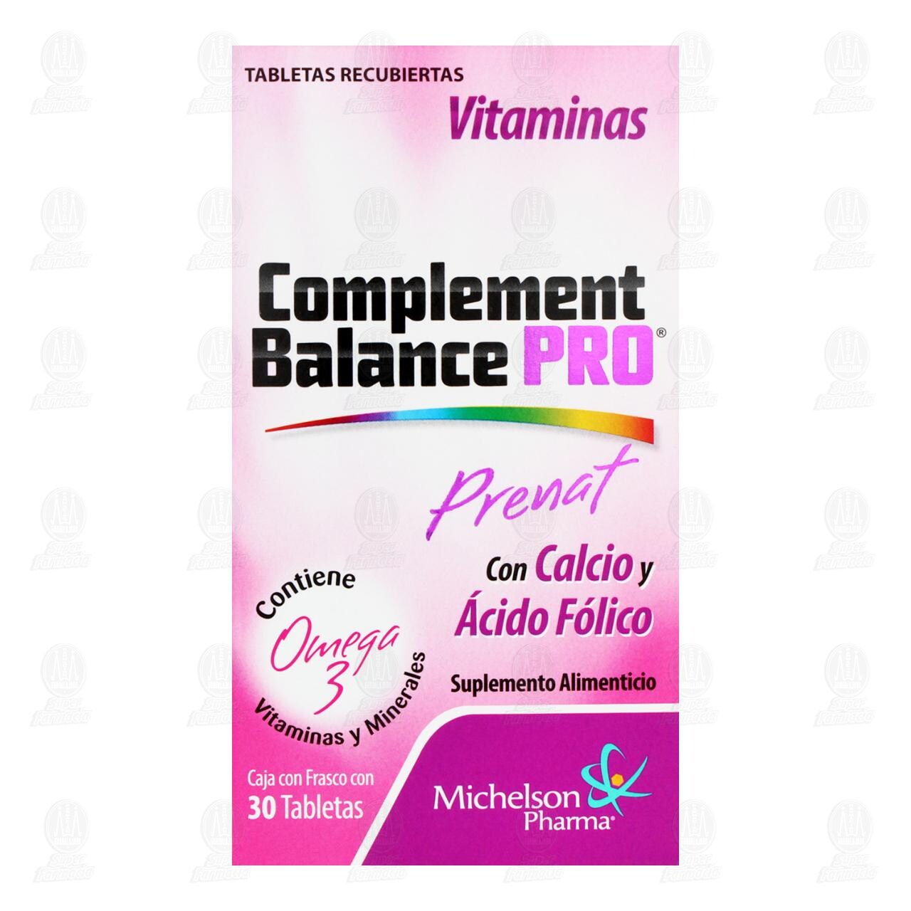 Complement Balance Pro Prenat, 30 Tabletas. image number 1