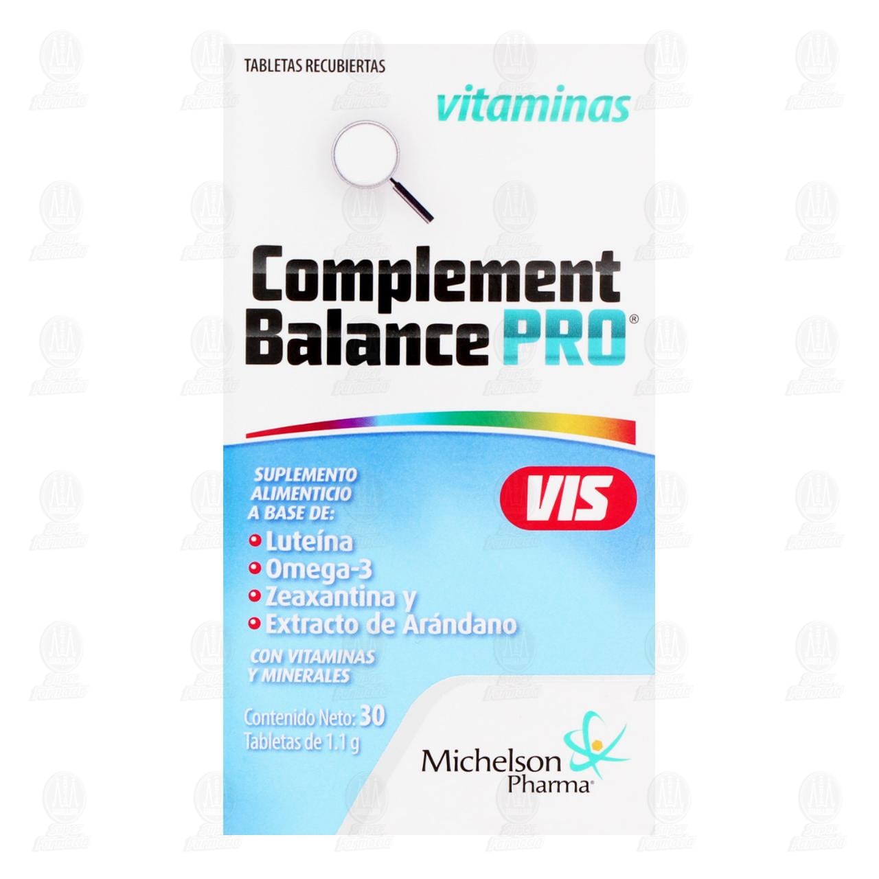 Complement Balance Pro Vis, 30 Tabletas. image number 1