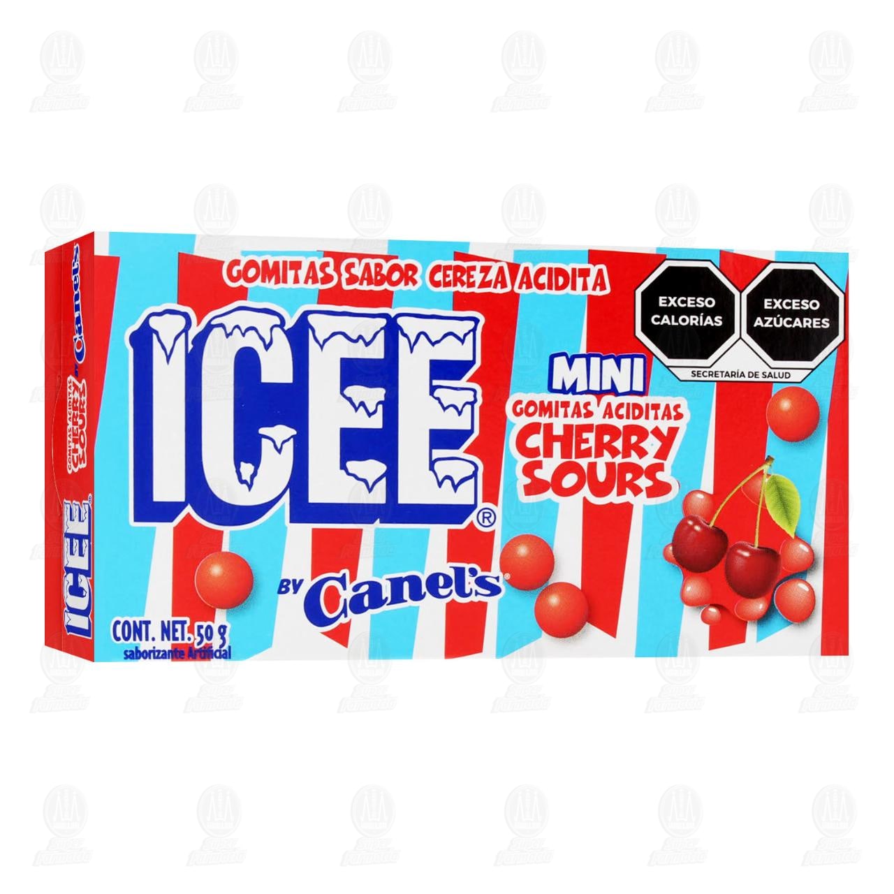 Imagen para Gomitas Aciditas Icee Mini Sabor Cereza, 50 gr.