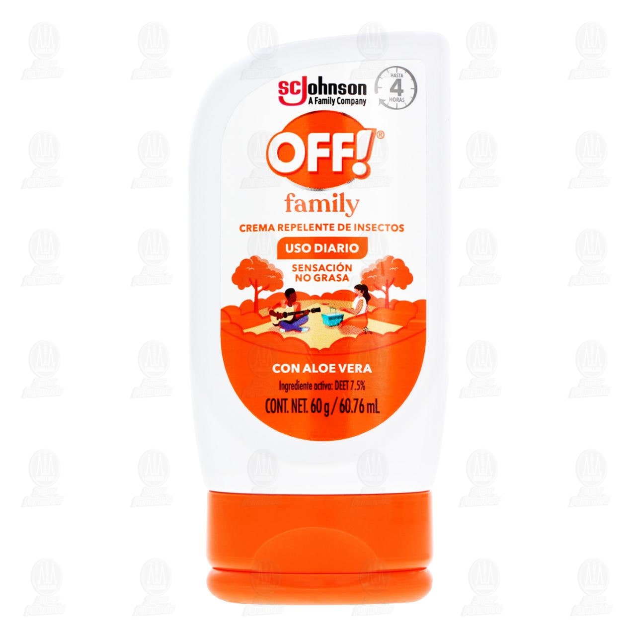 Off! Repelente de Insectos  Family  en Crema, 60 gr. image number 1