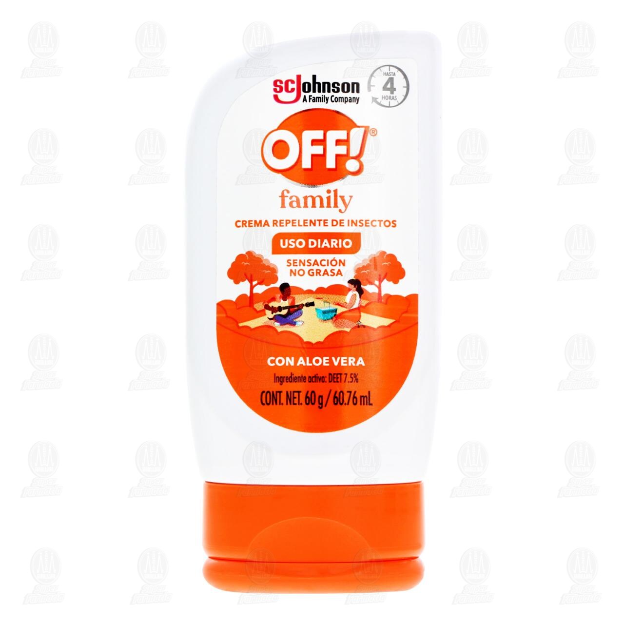 Off! Repelente de Insectos  Family  en Crema, 60 gr. image number 1