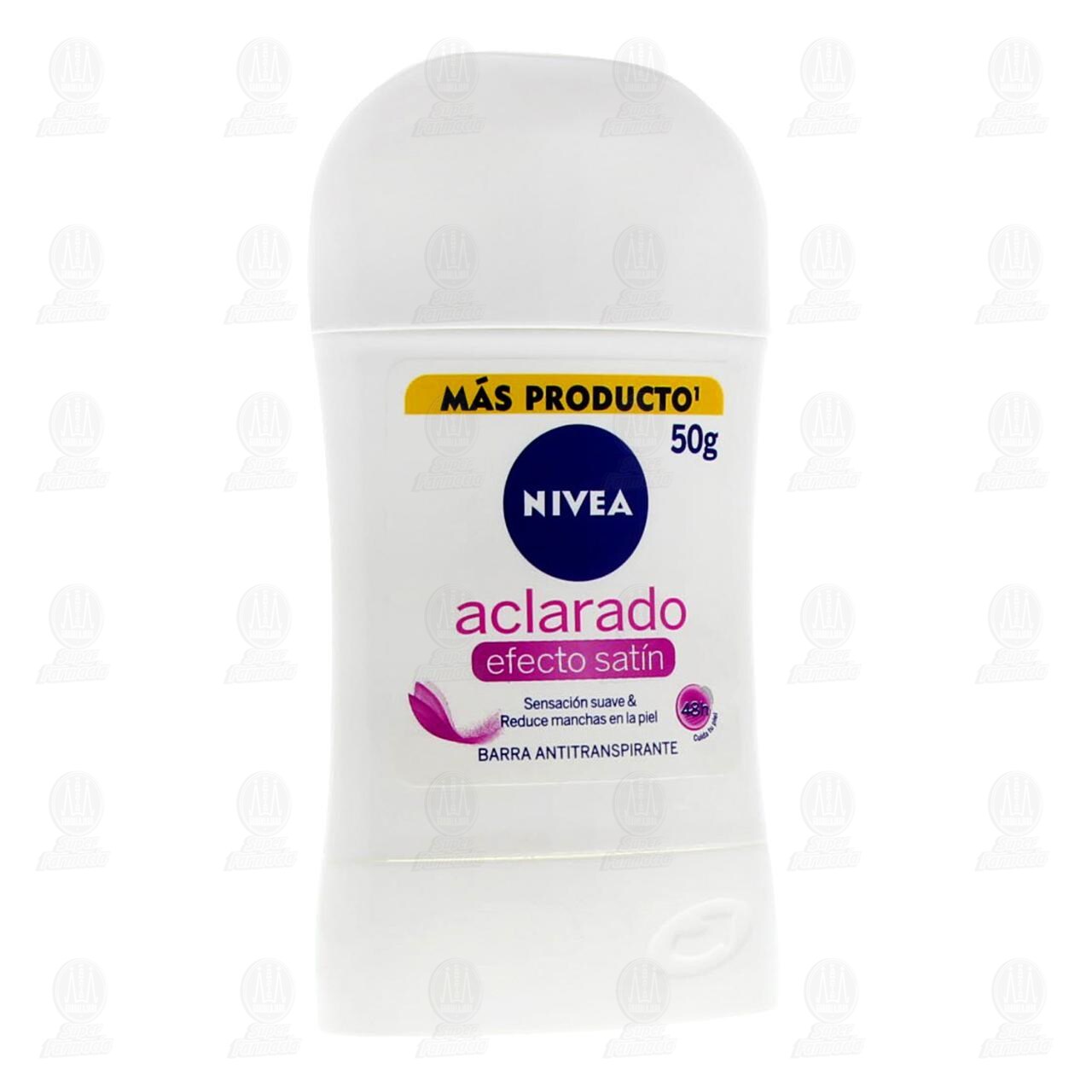 Imagen para Nivea Desodorante Antitranspirante para Mujer Aclarado Efecto Satín Stick, 50gr.