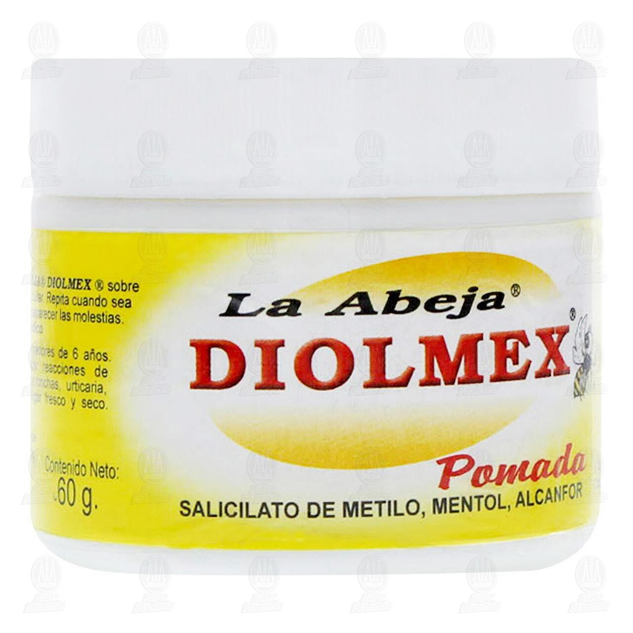 Pomada La Abeja Diolmex, 60 gr. image number 0