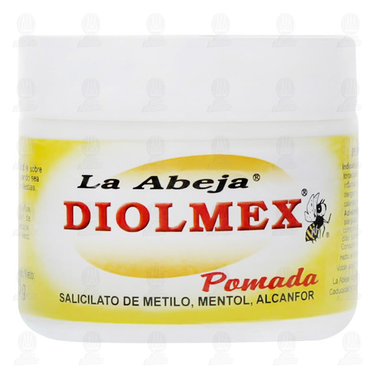 Pomada La Abeja Diolmex, 60 gr. image number 1