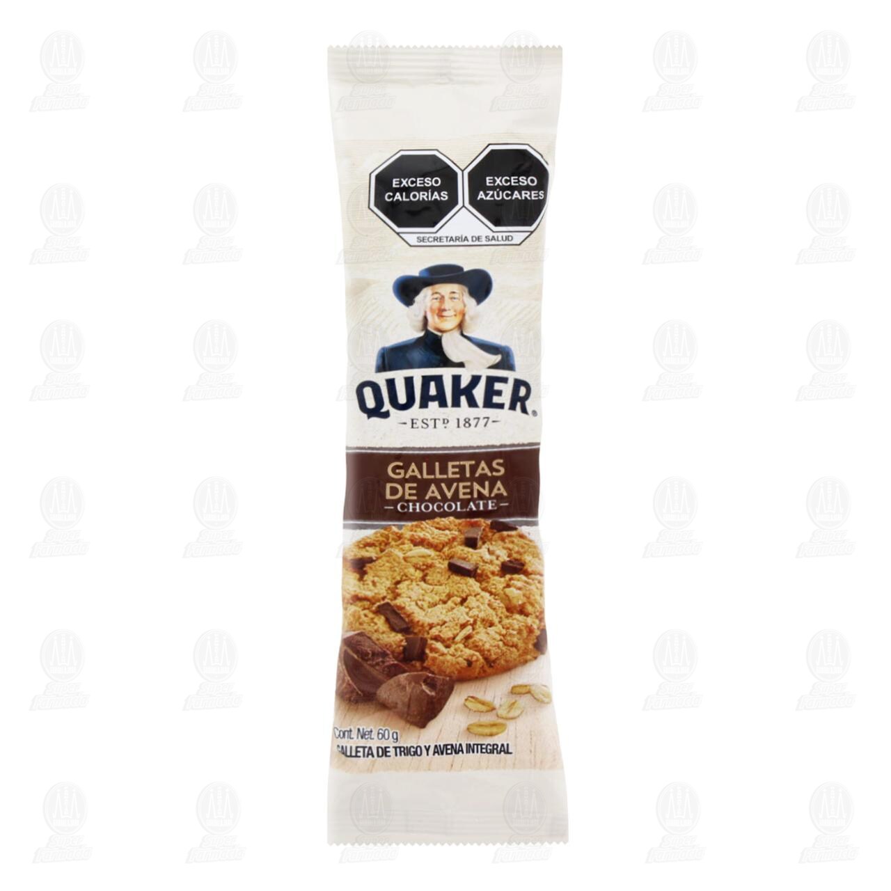 Galletas de Avena Quaker con Chocolate, 60 gr. image number 0